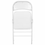 Стул складной BRABIX "Golf Plus CF-003 КОМФОРТ", белый каркас, кожзам белый, В КОРОБЕ, 533028 — изображение 8