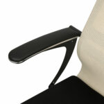 Кресло офисное BRABIX PREMIUM "Ultimate EX-801" хром, плотная двойная сетка Х2, черное/бежевое, 532919 — изображение 12