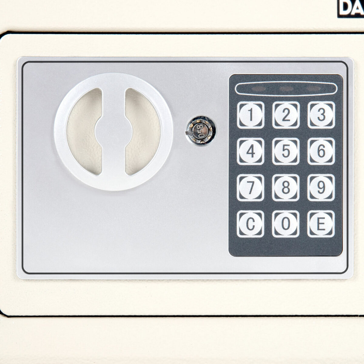 Сейф мебельный DASWERK (ДАСВЕРК) SC-170EL (170х230х170 мм), электронный замок, бежевый, 291340 — изображение 5