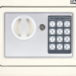 Сейф мебельный DASWERK (ДАСВЕРК) SC-170EL (170х230х170 мм), электронный замок, бежевый, 291340 — изображение 5