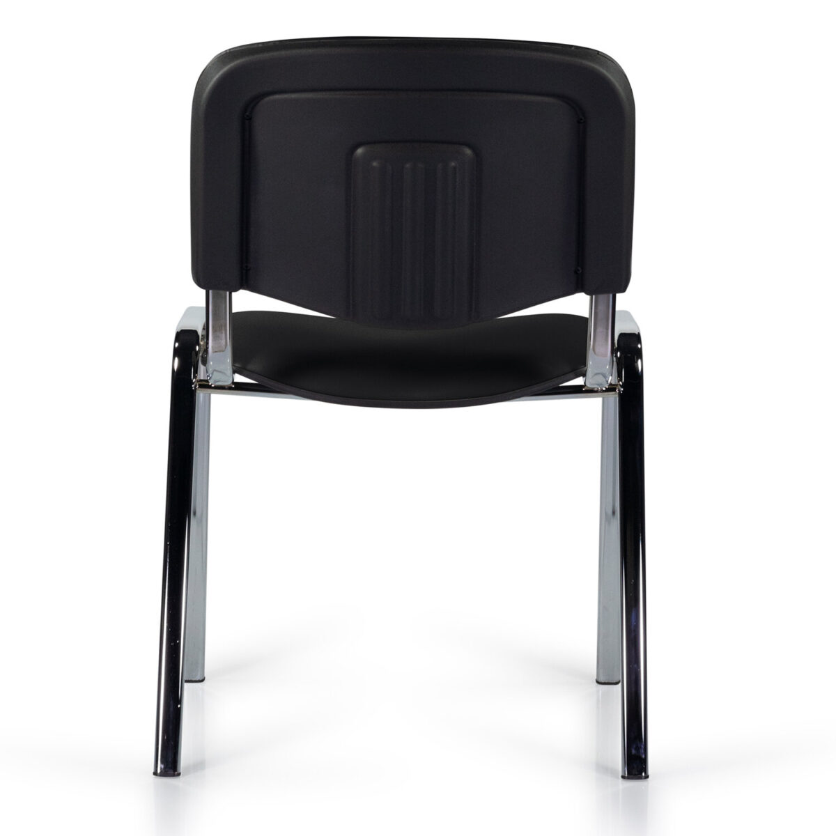 Стул STAFF "Iso Lite CF-008", хром, кожзам черный (Z-11), 532567 — изображение 4