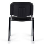 Стул STAFF "Iso Lite CF-008", хром, кожзам черный (Z-11), 532567 — изображение 4