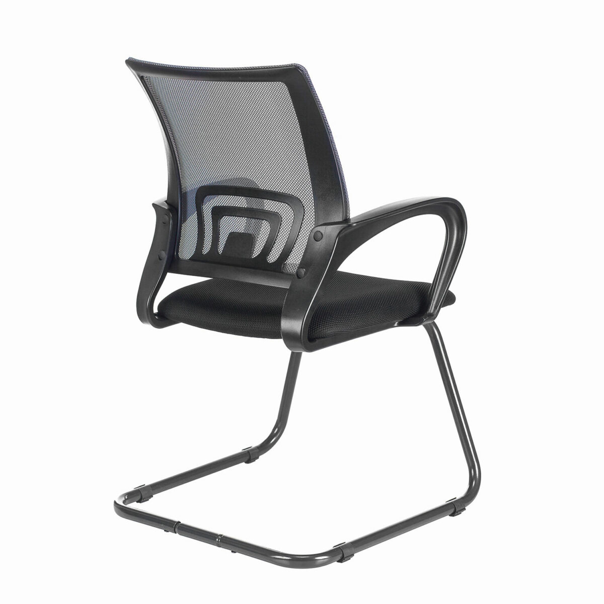Кресло для приемных и переговорных BRABIX "Fly CF-100", серое/черное, 532089 — изображение 4