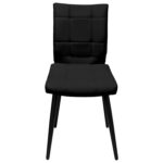 Стул BRABIX "Novita CF-060", экокожа черная, каркас металлический усиленный черный, 532781 — изображение 3