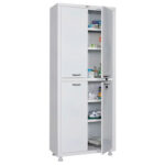 Шкаф медицинский 2-створчатый HILFE "МД 2 1670/SS" 1755х700х320 мм, белый, S26199203009