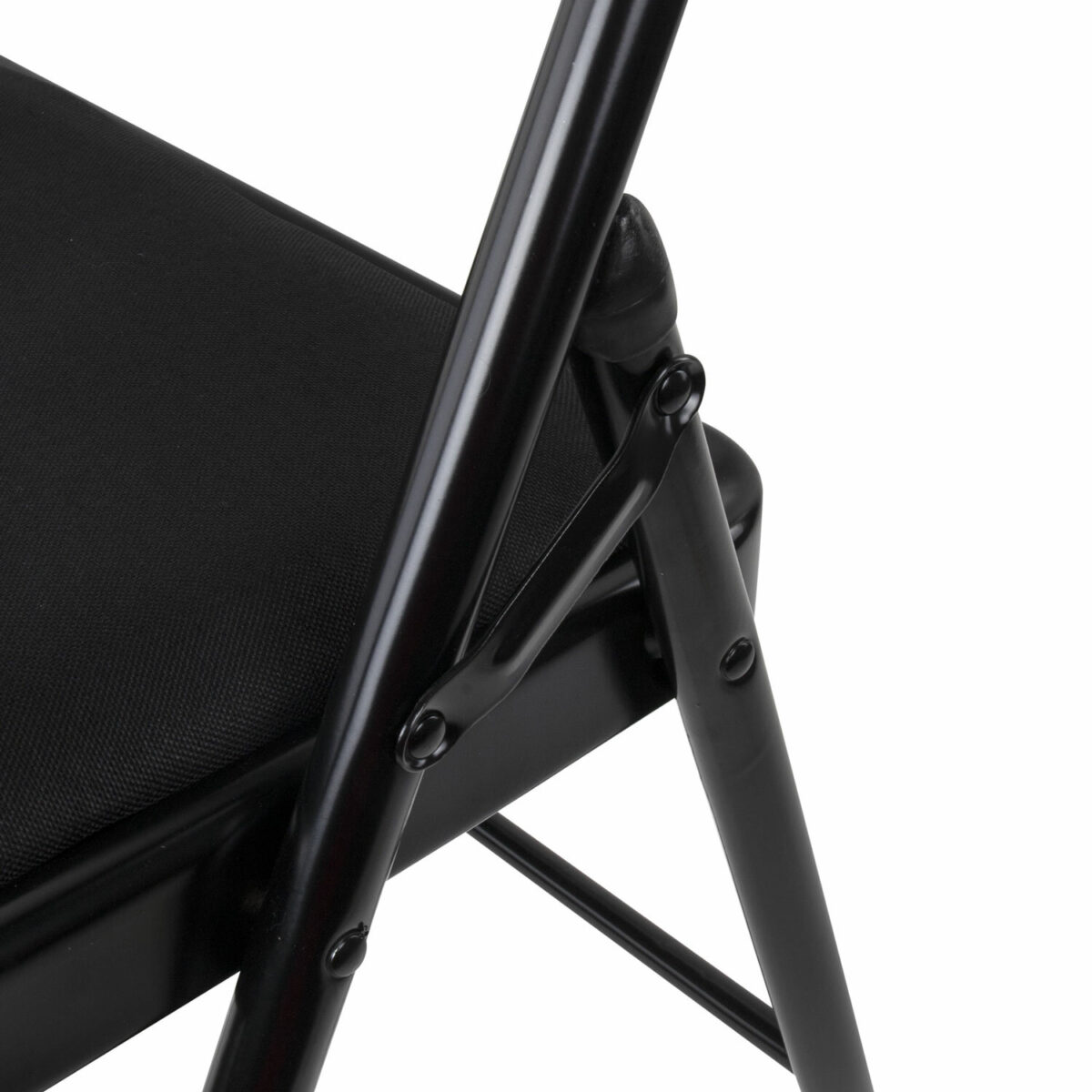 Стул складной BRABIX "Golf Plus CF-003 КОМФОРТ", чёрный каркас, чёрная ткань, 532889 — изображение 11