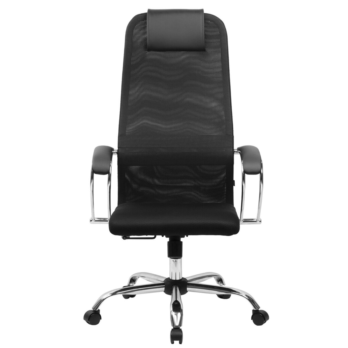 Кресло BRABIX PREMIUM "Ultimate EX-800" хром, плотная двойная сетка Х2, черное, 532911 — изображение 6