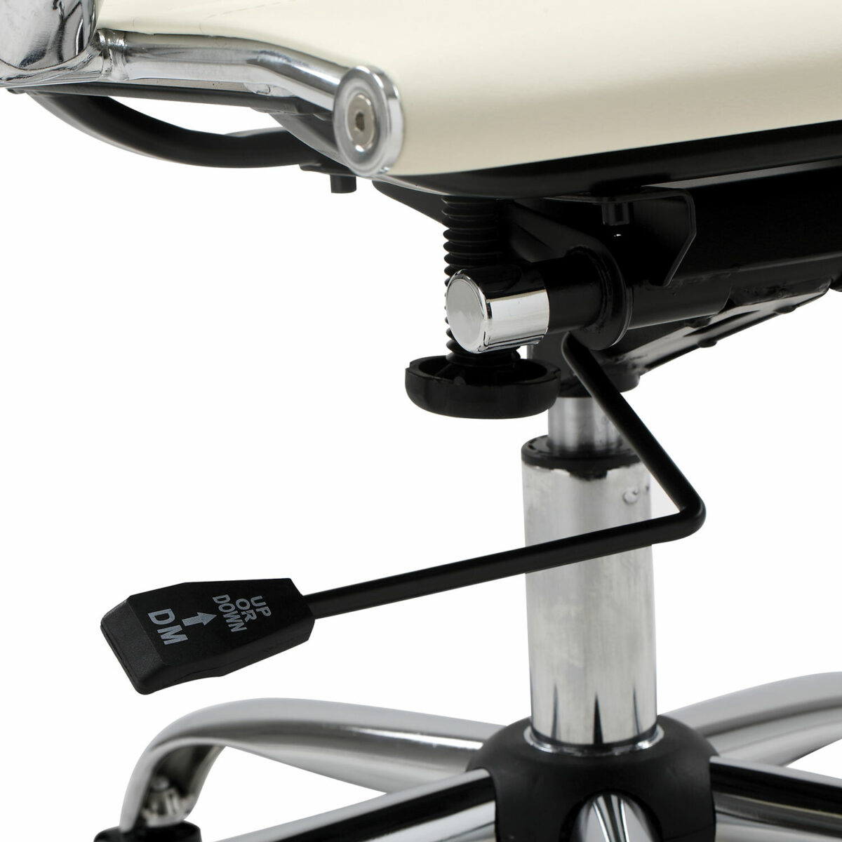 Кресло офисное BRABIX "Energy EX-509", экокожа, хром, бежевое, 531166 — изображение 10