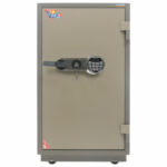 Сейф огнестойкий VALBERG "FRS-99T EL", 991х565х451 мм, 145 кг, электронный замок + ключ, трейзер, крепление к полу — изображение 2