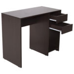 Стол письменный/компьютерный BRABIX "Scandi CD-017", 900х450х750 мм, 2 ящика, венге, 641896, ЦБ013706-3 — изображение 14