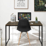 Стулья BRABIX "Eames CF-010", КОМПЛЕКТ 4 шт., пластик черный, опоры дерево/металл, 532631, 2033A — изображение 11