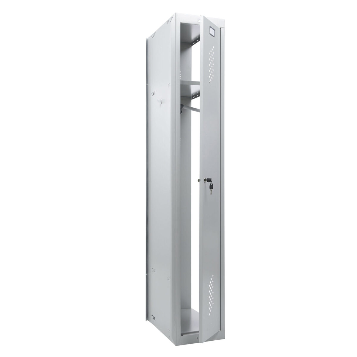 Шкаф (секция без стенки) металлический для одежды BRABIX "LK 01-30", УСИЛЕННЫЙ, 1830х300х500 мм, 291128, S230BR402102 — изображение 3