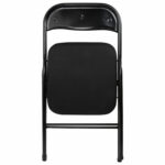 Стул складной BRABIX "Golf CF-007", чёрный каркас, чёрная ткань, 532892 — изображение 12