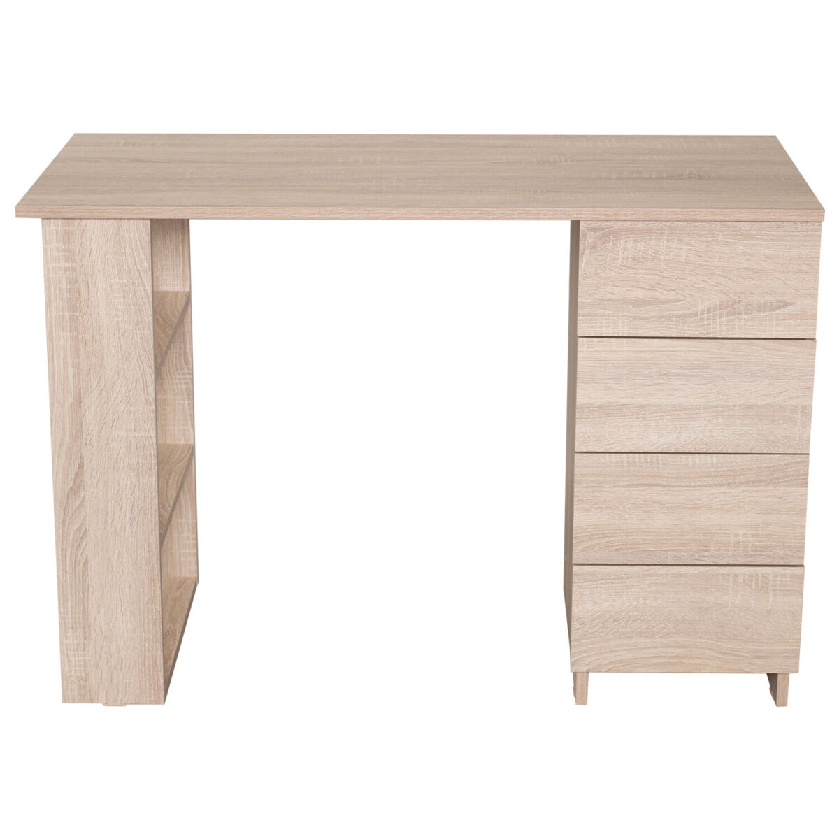 Стол письменный/компьютерный BRABIX "Scandi CD-016", 1100х500х750 мм, 4 ящика, дуб сонома, 641892, ЦБ013707-2 — изображение 17