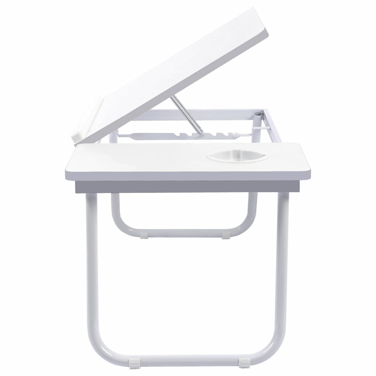Столик складной для ноутбука/завтрака BRABIX BT-004 (560х320х270 мм), регулировка наклона, белый, 532906 — изображение 3