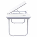 Столик складной для ноутбука/завтрака BRABIX BT-004 (560х320х270 мм), регулировка наклона, белый, 532906 — изображение 3