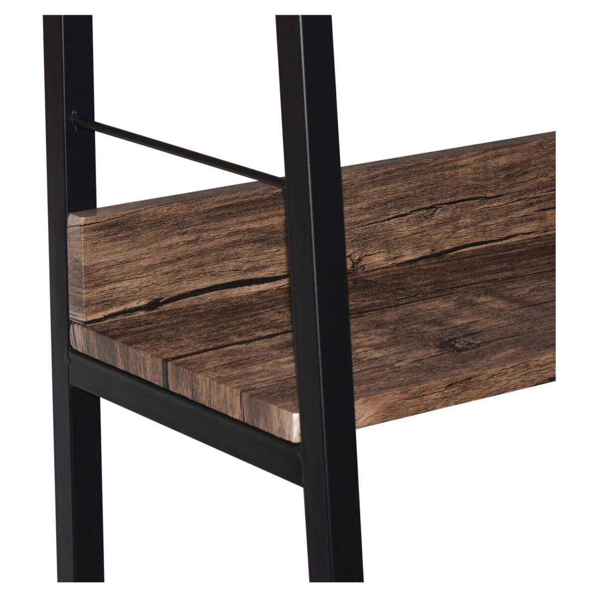 Стеллаж на металлокаркасе BRABIX "LOFT SH-003", 600х350х1500 мм, 5 полок, цвет морёный дуб, 641234 — изображение 8