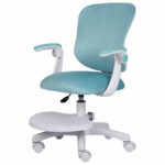 Кресло детское с подставкой для ног BRABIX "Sky MG-206", велюр, голубое, 533155 — изображение 10