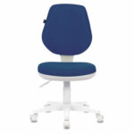 Кресло детское BRABIX "Fancy MG-201W", без подлокотников, пластик белый, синее, 532413, MG-201W_532413 — изображение 3