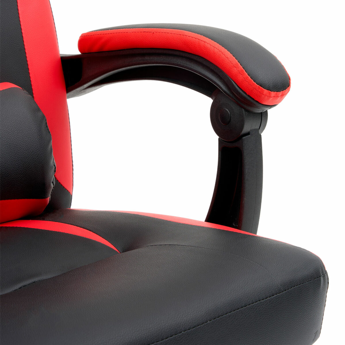 Кресло компьютерное CROMEX (КРОМЕКС) "Start GM-105", две подушки, экокожа, черное/красное, 532957 — изображение 11