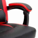 Кресло компьютерное CROMEX (КРОМЕКС) "Start GM-105", две подушки, экокожа, черное/красное, 532957 — изображение 11