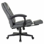 Кресло офисное CH-868MSG-BF, синхромеханизм, вибромодуль, подставка для ног, ткань, серое, 1998751 — изображение 8