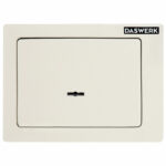 Сейф мебельный DASWERK (ДАСВЕРК) SC-170KL (170х230х170 мм), ключевой замок, бежевый, 291339 — изображение 3