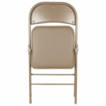 Стул складной BRABIX "Golf Plus CF-003 Комфорт", бежевый каркас, кожзам бежевый, 531567 — изображение 9