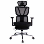 Кресло BRABIX PREMIUM "Evolution ER-700", подножка, слайдер, синхромеханизм, сетка, черное, 532947 — изображение 2