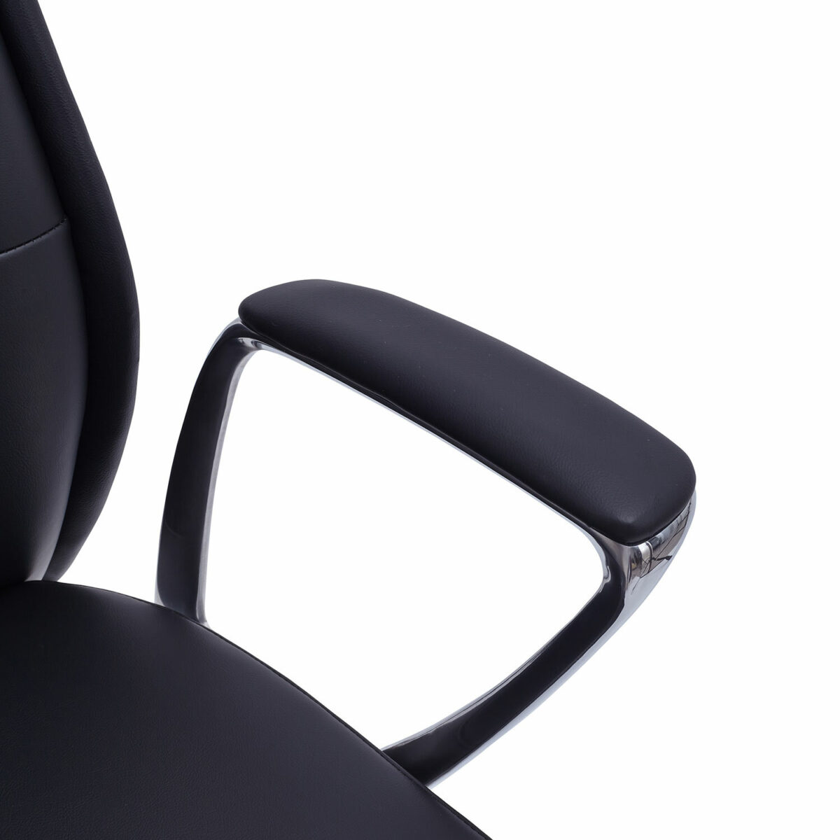 Кресло BRABIX PREMIUM "Adept EX-752", синхромеханизм, алюминий, экокожа, черное, 532930 — изображение 9