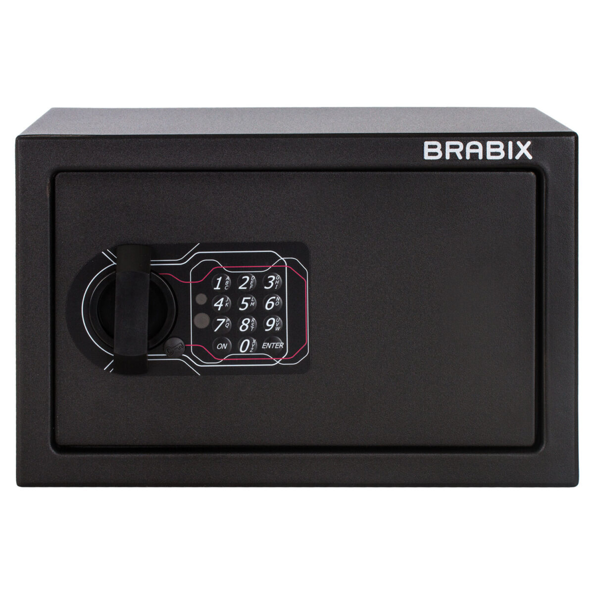 Сейф мебельный BRABIX "SF-200EL", 200х310х200 мм, электронный замок, черный, 291145, S103BR211214 — изображение 3
