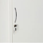 Шкаф медицинский 1-створчатый HILFE "МД 1 1650/SG" 1755х500х320 мм, стекло, белый, S26199201509 — изображение 5