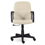 Кресло BRABIX "Top MG-333", с подлокотниками, кожзам, бежевое, 532554 — изображение 6