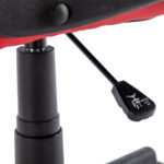 Кресло компьютерное BRABIX "Shark GM-203", экокожа, черное/красное, 532512 — изображение 12