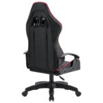 Кресло компьютерное DEFENDER "Kraken", 2 подушки, ткань, черное/красное, 64677 — изображение 6