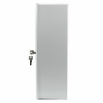 Шкафчик-аптечка металлический, навесной, внутренние перегородки, ключевой замок, 400x360x140 мм — изображение 4