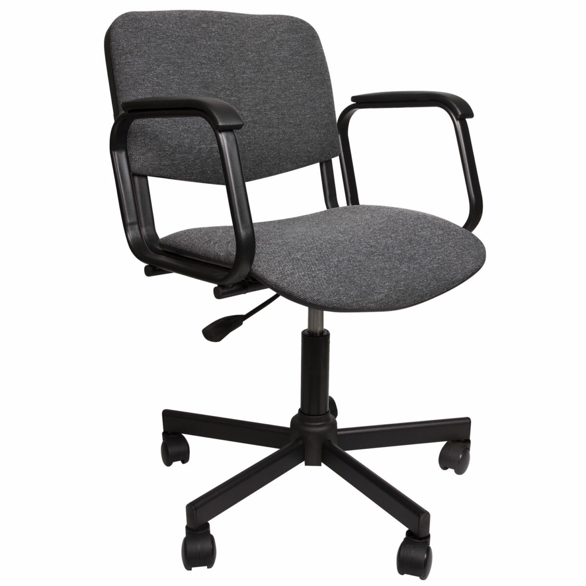 Кресло КР08, с подлокотниками, серое, КР01.00.08-102- — изображение 1