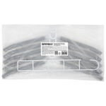 Вешалка-плечики трансформер, 5 плечиков, металл с покрытием, белые, BRABIX ULTRA, 607475 — изображение 2