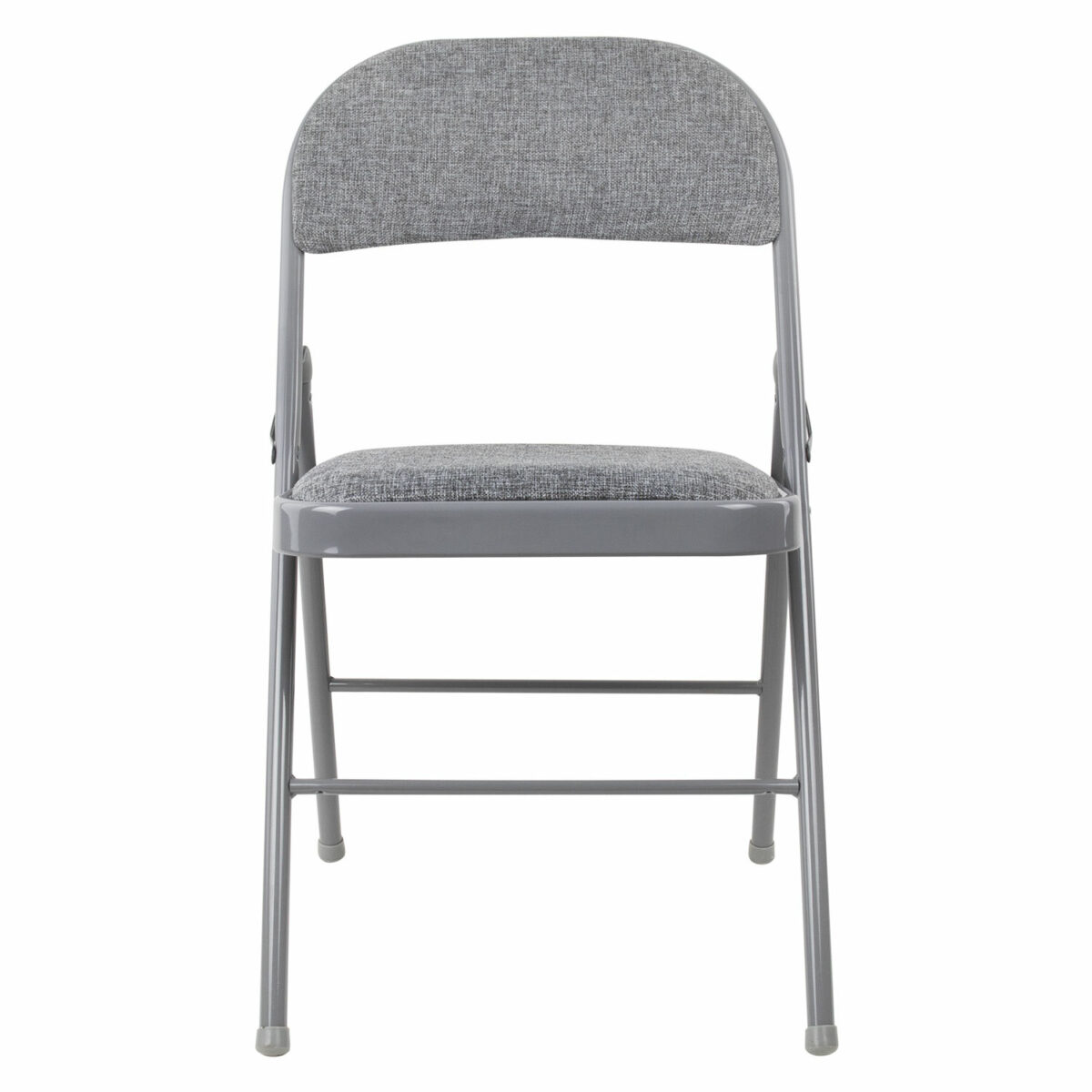 Стул складной BRABIX "Golf Plus CF-003 КОМФОРТ", серый каркас, серая ткань, 532890 — изображение 4