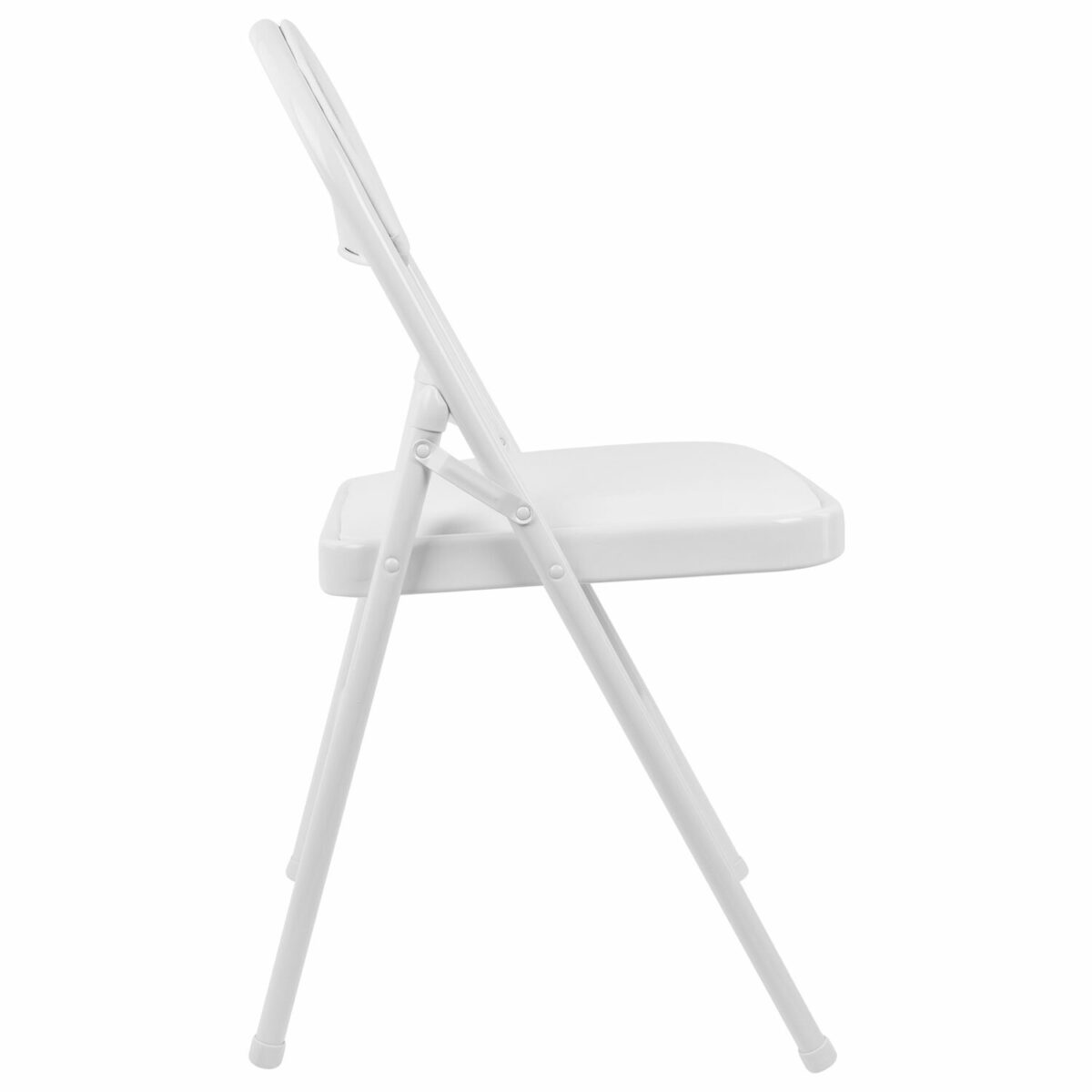 Стул складной BRABIX "Golf Plus CF-003 КОМФОРТ", белый каркас, кожзам белый, 532888 — изображение 6
