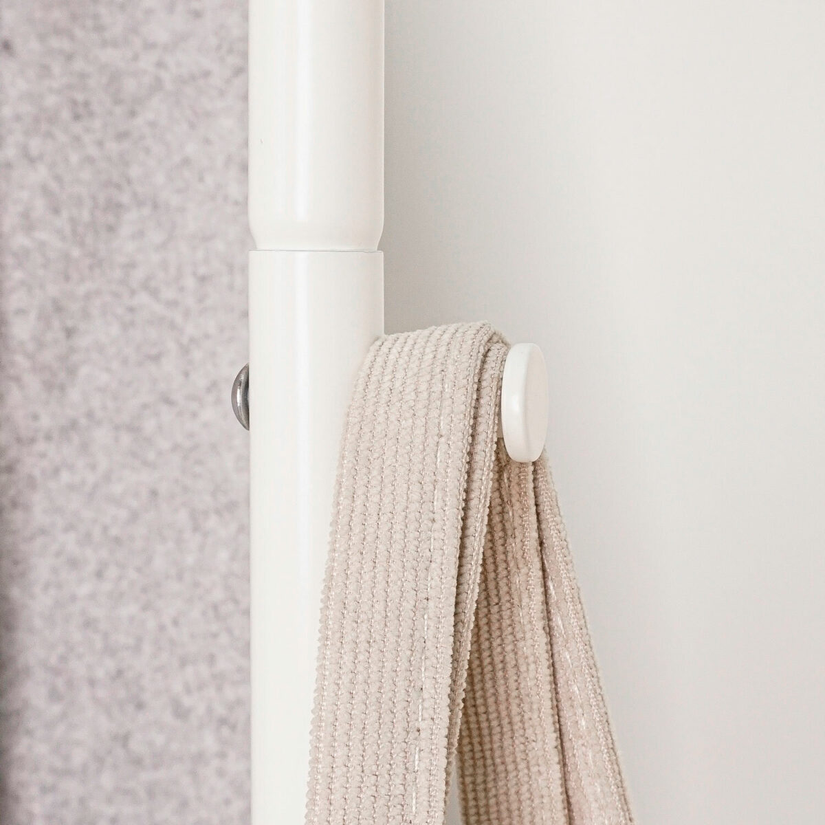 Вешалка для плечиков "Валенсия-32М", 1620х915х300 мм, 2 полки, передвижная, металл, белая, ВГВ32М Б — изображение 5