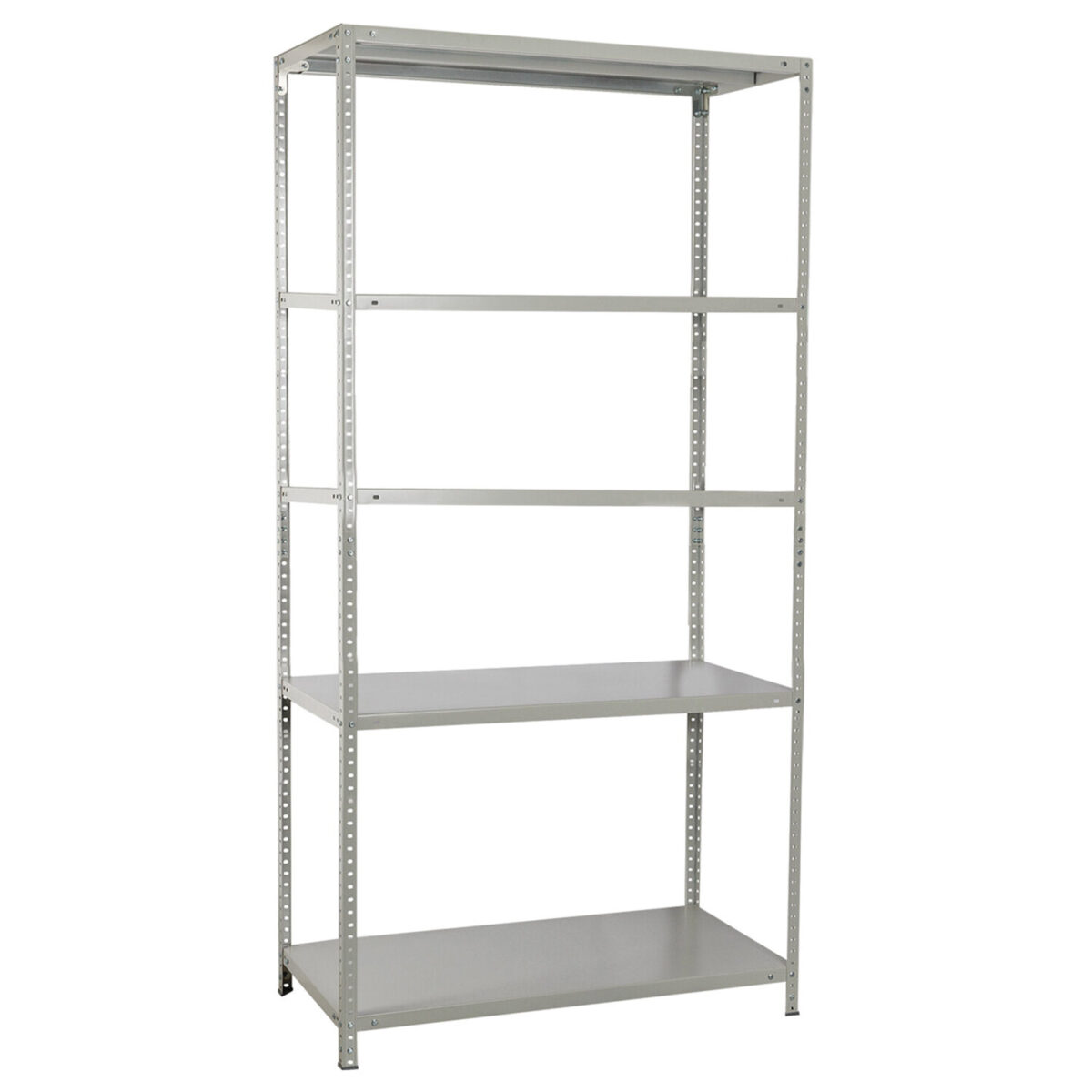 Стойки MS (2550 мм), КОМПЛЕКТ 4 шт. для металлического стеллажа, цвет серый — изображение 2