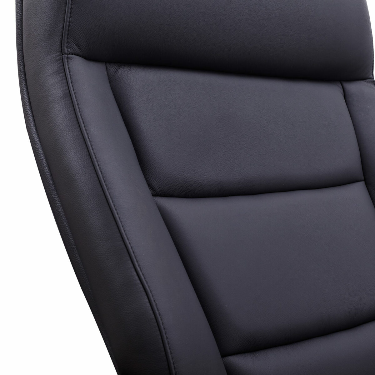 Кресло HAWASAN (ХАВАСАН) "Overlord EX-770", мультиблок, дерево, натуральная кожа, черное, 532934 — изображение 8