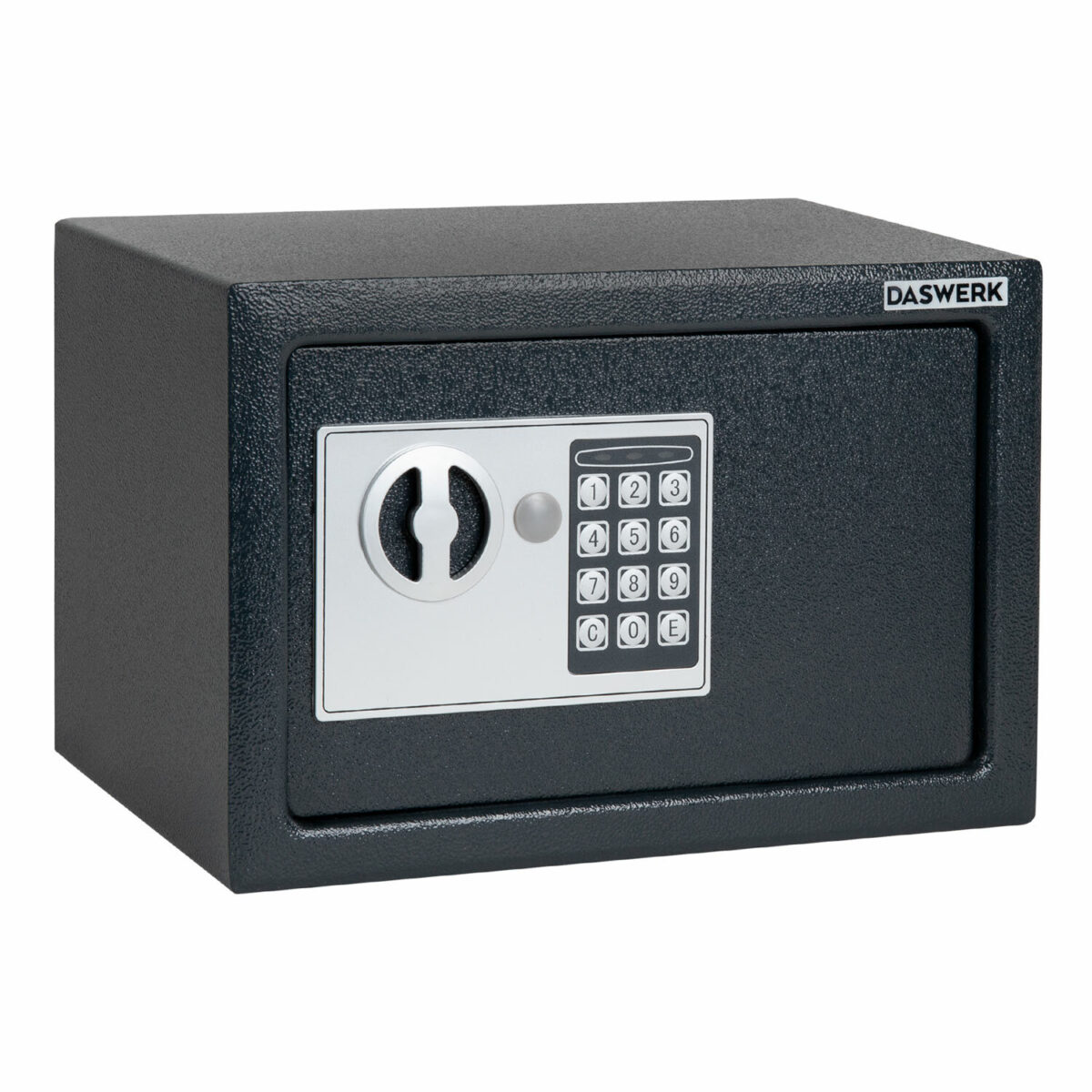 Сейф мебельный DASWERK (ДАСВЕРК) SC-200EL (200х310х200 мм), электронный замок, графит, 291341 — изображение 2