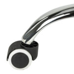 Кресло стул BRABIX "Eames MG-310 CH", хром, пластик белый, экокожа белая, 532923 — изображение 6