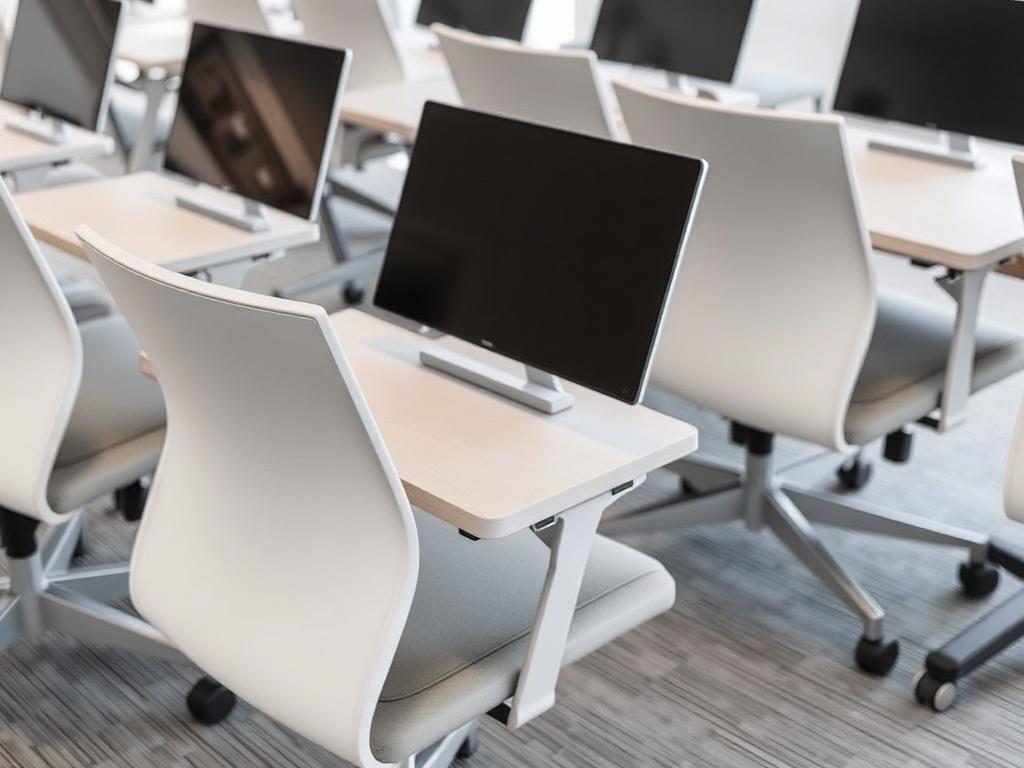 Конференц-столики для стульев. Материалы, размеры и эргономика