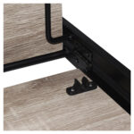 Стеллаж на металлокаркасе BRABIX "LOFT SH-001", 600х300х1250 мм, складной, цвет дуб антик, 641229 — изображение 10