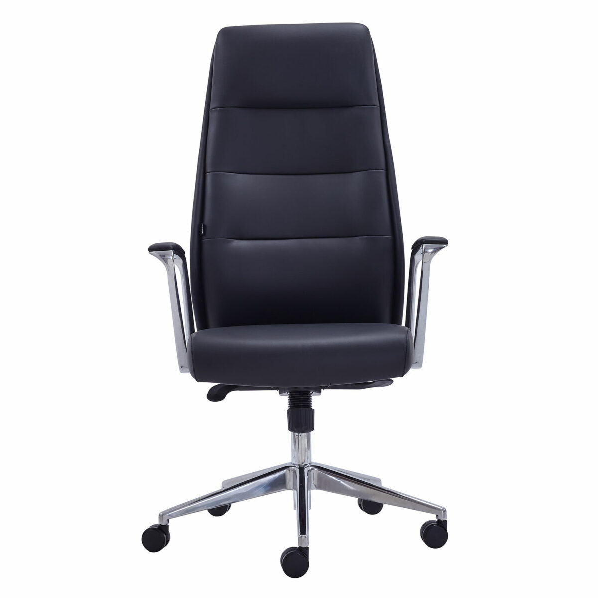 Кресло BRABIX PREMIUM "Adept EX-752", синхромеханизм, алюминий, экокожа, черное, 532930 — изображение 2