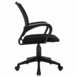 Кресло BRABIX "Fly MG-396", с подлокотниками, сетка, черное, 532083 — изображение 2