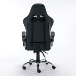 Кресло компьютерное BRABIX "Dexter GM-135", подножка, две подушки, экокожа, черное, 532800 — изображение 4